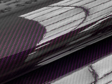 Load image into Gallery viewer, WRPD. Twill Weave Midnight Purple Carbon Fibre Wrap