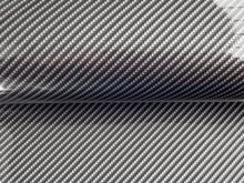 Load image into Gallery viewer, WRPD. Twill Weave Silver Carbon Fibre Wrap