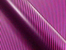 Load image into Gallery viewer, WRPD. Twill Weave Pink Carbon Fibre Wrap