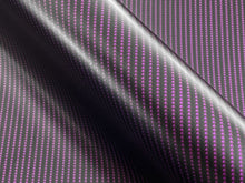 Load image into Gallery viewer, WRPD. Twill Weave Purple Carbon Fibre Wrap