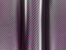 Load image into Gallery viewer, WRPD. Twill Weave Purple Carbon Fibre Wrap