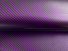 Load image into Gallery viewer, WRPD. Twill Weave Light Purple Carbon Fibre Wrap