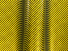 Load image into Gallery viewer, WRPD. Twill Weave Light Yellow Carbon Fibre Wrap
