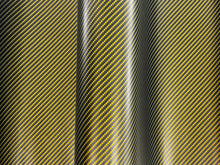 Load image into Gallery viewer, WRPD. Twill Weave Midnight Yellow Carbon Fibre Wrap