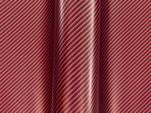 Load image into Gallery viewer, WRPD. Twill Weave Red Carbon Fibre Wrap