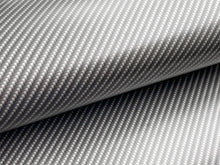 Load image into Gallery viewer, WRPD. Twill Weave Silver Carbon Fibre Wrap