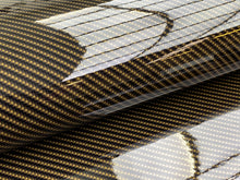 Load image into Gallery viewer, WRPD. Twill Weave Sand Carbon Fibre Wrap