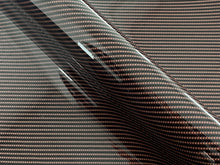 Load image into Gallery viewer, WRPD. Twill Weave Midnight Peach Carbon Fibre Wrap