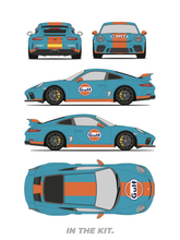 Load image into Gallery viewer, Porsche GT3 Gulf Livery Kit