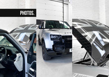 Load image into Gallery viewer, Union Jack Defender Bonnet - Clear Print