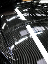 Load image into Gallery viewer, WRPD. Mirrored (Length) Twill Weave Black Carbon Fibre Wrap