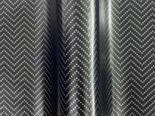 Load image into Gallery viewer, WRPD. Large Herringbone Twill Weave Black Carbon Fibre Wrap
