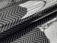 Load image into Gallery viewer, WRPD. Large Herringbone Twill Weave Black Carbon Fibre Wrap