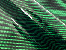 Load image into Gallery viewer, WRPD. Twill Weave Green Carbon Fibre Wrap