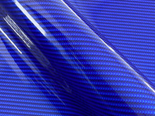 Load image into Gallery viewer, WRPD. Twill Weave Light Blue Carbon Fibre Wrap