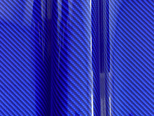 Load image into Gallery viewer, WRPD. Twill Weave Light Blue Carbon Fibre Wrap