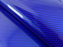 Load image into Gallery viewer, WRPD. Twill Weave Light Blue Carbon Fibre Wrap