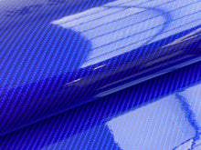 Load image into Gallery viewer, WRPD. Twill Weave Light Blue Carbon Fibre Wrap