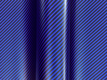 Load image into Gallery viewer, WRPD. Twill Weave Blue Carbon Fibre Wrap