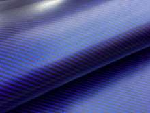 Load image into Gallery viewer, WRPD. Twill Weave Blue Carbon Fibre Wrap
