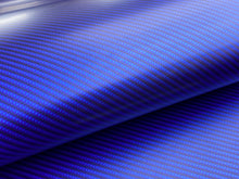 Load image into Gallery viewer, WRPD. Twill Weave Light Blue Carbon Fibre Wrap