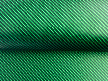 Load image into Gallery viewer, WRPD. Twill Weave Light Green Carbon Fibre Wrap