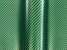 Load image into Gallery viewer, WRPD. Twill Weave Green Carbon Fibre Wrap