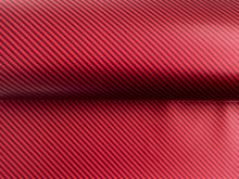 Load image into Gallery viewer, 3m x 1.37m - WRPD. Twill Weave Light Red Carbon Fibre Wrap (SALE)