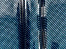 Load image into Gallery viewer, 1.5m x 0.45m - WRPD. Twill Weave Teal Carbon Fibre Wrap (SALE)
