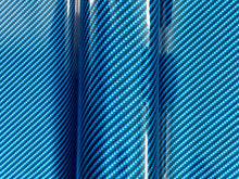 Load image into Gallery viewer, WRPD. Twill Weave Light Teal Carbon Fibre Wrap