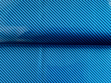 Load image into Gallery viewer, WRPD. Twill Weave Light Teal Carbon Fibre Wrap