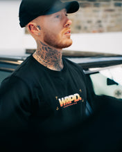 Load image into Gallery viewer, Orange &amp; Black T-shirt
