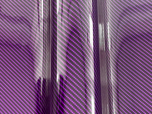 WRPD. Twill Weave Light Purple Carbon Fibre Wrap