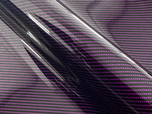 WRPD. Twill Weave Purple Carbon Fibre Wrap