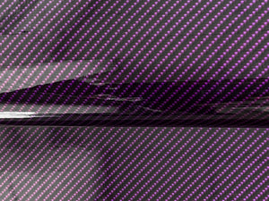 WRPD. Twill Weave Purple Carbon Fibre Wrap