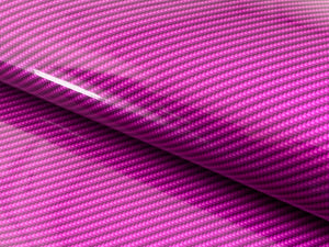 WRPD. Twill Weave Light Pink Carbon Fibre Wrap