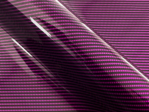 WRPD. Twill Weave Midnight Pink Carbon Fibre Wrap