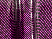 Load image into Gallery viewer, WRPD. Twill Weave Midnight Pink Carbon Fibre Wrap
