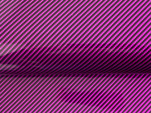 WRPD. Twill Weave Pink Carbon Fibre Wrap