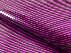 WRPD. Twill Weave Pink Carbon Fibre Wrap
