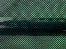 Load image into Gallery viewer, WRPD. Twill Weave Midnight Green Carbon Fibre Wrap
