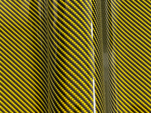 Load image into Gallery viewer, WRPD. Twill Weave Yellow Carbon Fibre Wrap
