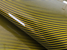 Load image into Gallery viewer, WRPD. Twill Weave Yellow Carbon Fibre Wrap

