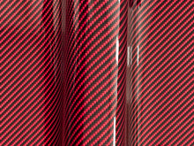 Load image into Gallery viewer, WRPD. Twill Weave Red Carbon Fibre Wrap
