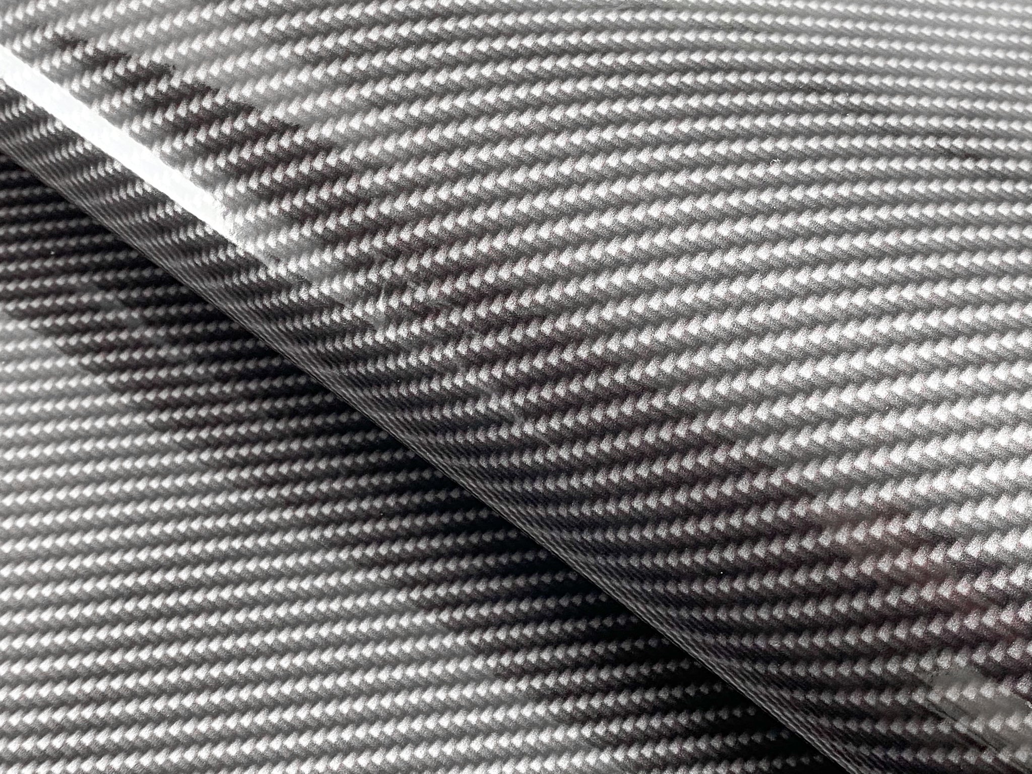 Olimia 3D Carbon Fiber Vinyl Wrap – 60x60 Inch – Black Twill-Weave With Air Release