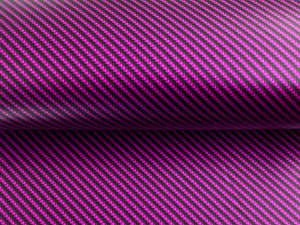 WRPD. Twill Weave Pink Carbon Fibre Wrap
