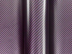 WRPD. Twill Weave Purple Carbon Fibre Wrap