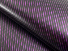 Load image into Gallery viewer, WRPD. Twill Weave Purple Carbon Fibre Wrap
