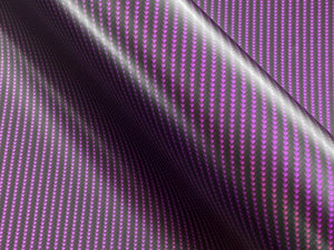 WRPD. Twill Weave Light Purple Carbon Fibre Wrap