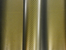 Load image into Gallery viewer, WRPD. Twill Weave Midnight Yellow Carbon Fibre Wrap
